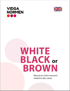 Download handbook "White, Black or Brown" as pdf.